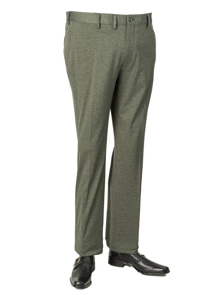 【EDWIN(エドウィン)】ニットデニム調ノータックパンツ大きいサイズ