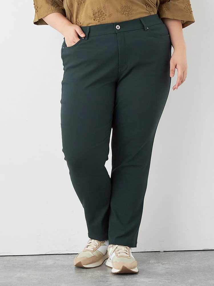 【EL.FO(エルフォ)】美形Fitストレートパンツ