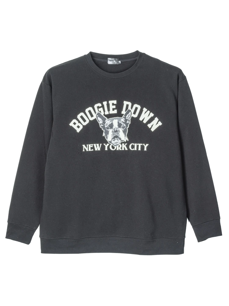 裏起毛トレーナー（アニマルDOG)大きいサイズ