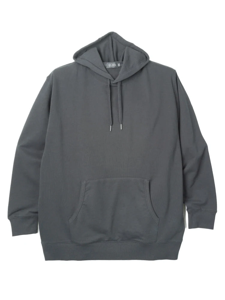 【EL.FO】無地パーカー大きいサイズ