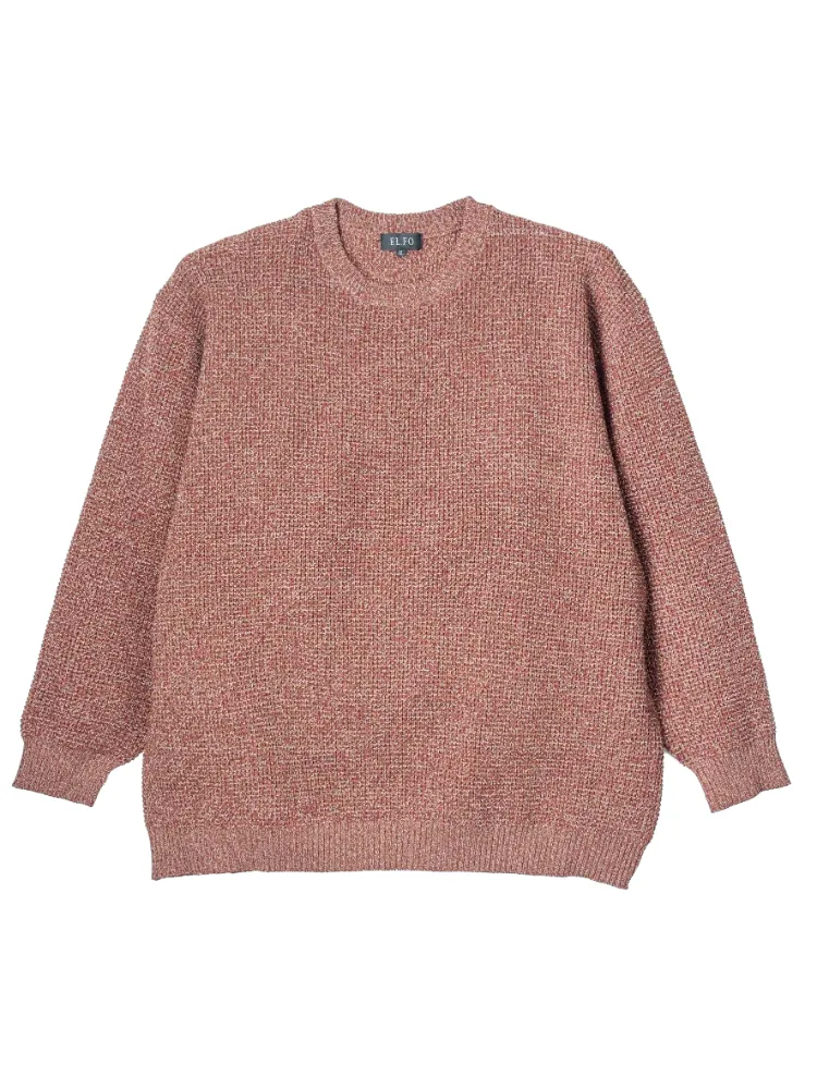 【EL.FO】エアーニット三つ杢ワッフル