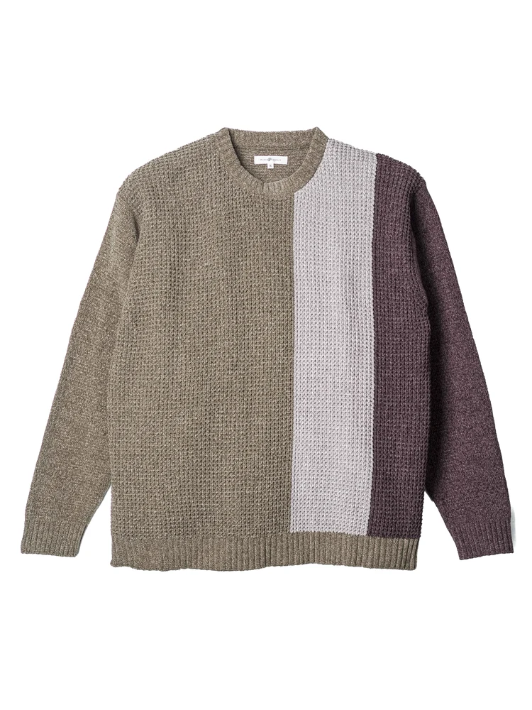 モール切替クルーセーター大きいサイズ