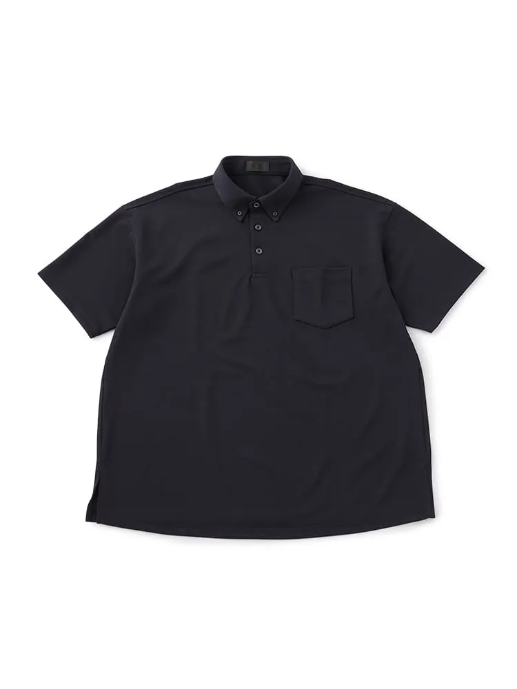【EL.FO＋LABO】鹿の子BIZポロシャツボタンダウン