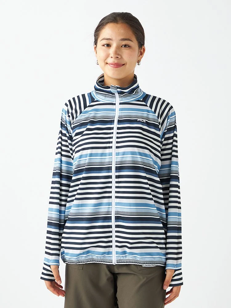 【FILA(フィラ)】プリントUVウェアタンキニ4点セット大きいサイズレディース