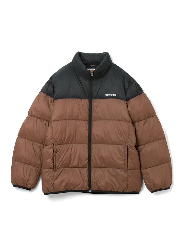 【CONVERSE】切り替え中綿ブルゾン大きいサイズ