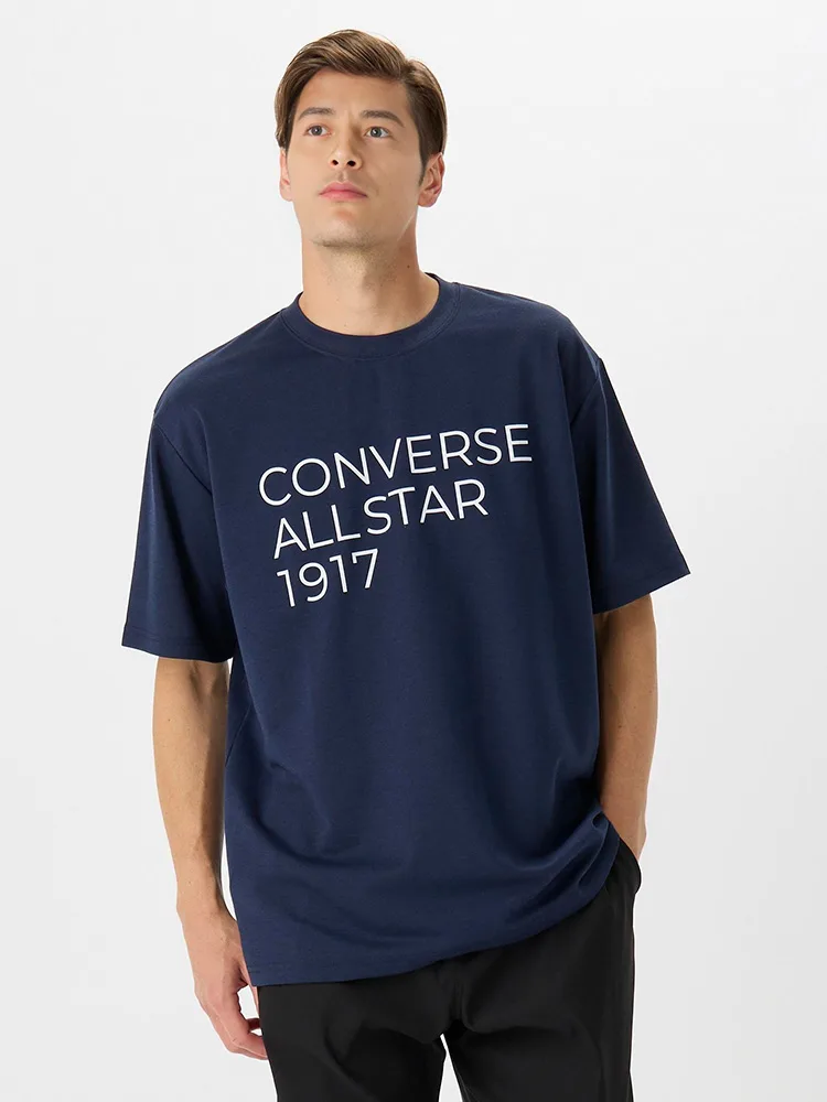 【CONVERSE(コンバース)】天竺裏メッシュドライ半袖Ｔ