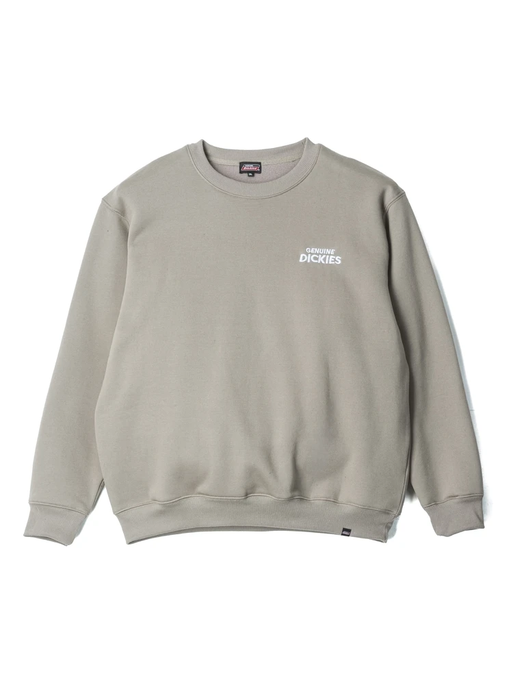 【GENUINEDICKIES】裏起毛バック刺繍＆プリントトレーナー大きいサイズ