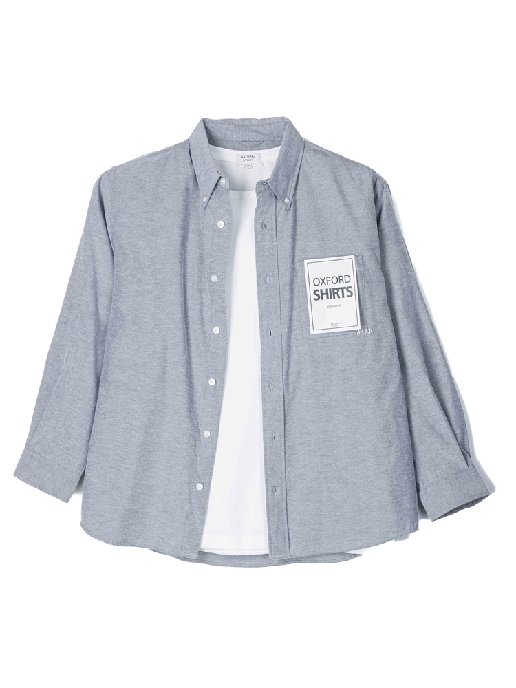 オックスシャツアンサンブル