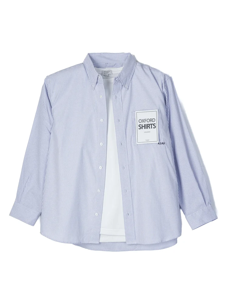 オックスシャツアンサンブル