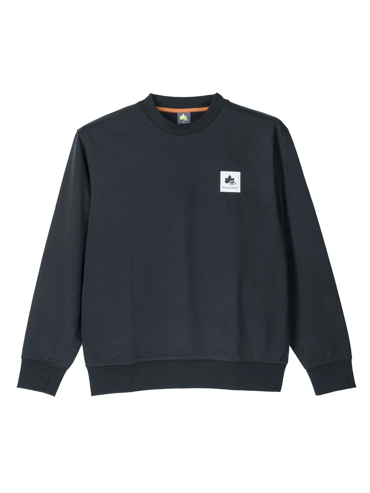 【ロゴスパーク】綿タッチ裏毛ＢＯＸプリントトレーナー