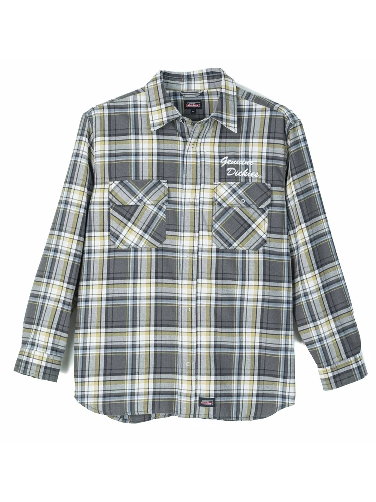 【GENUINEDICKIES】チェックワークシャツ