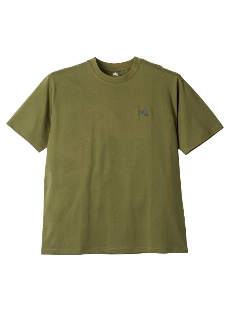 【ロゴスパーク】スパイラスヤーンワンポイント半袖Ｔシャツ