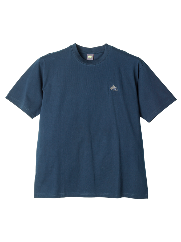 【ロゴスパーク】スパイラスヤーンワンポイント半袖Ｔシャツ