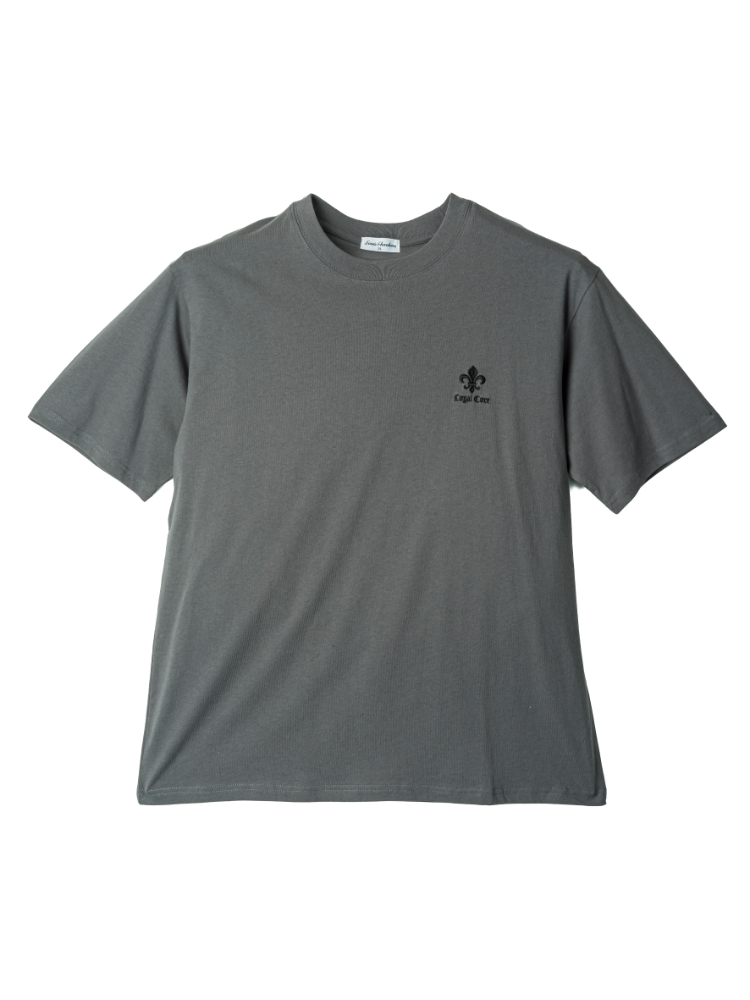 【ルイシャブロン】バックレースアップリケ半袖Ｔシャツ