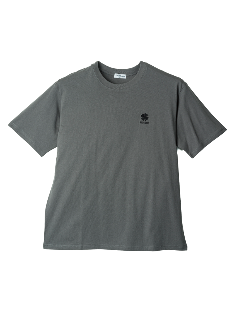 【ルイシャブロン】バックレースレースアップリケ半袖Ｔシャツ