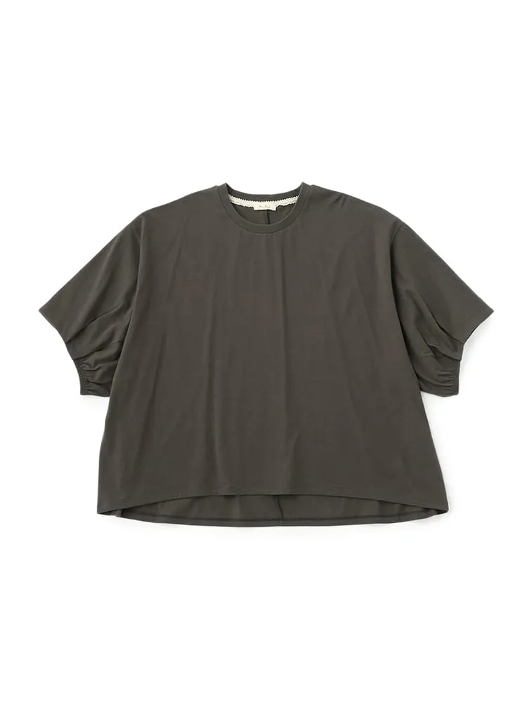 【NoJean(ノージーン)】接触冷感バルーンスリーブTシャツ