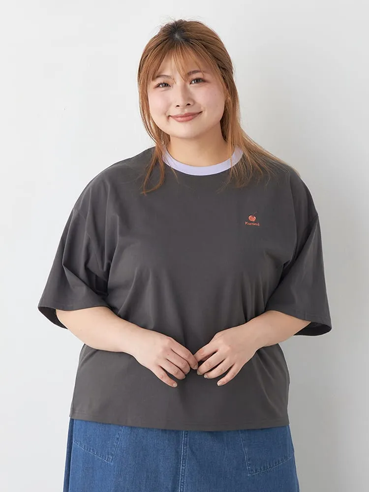 サンリオ天竺リンガーバックプリント半袖Ｔシャツ