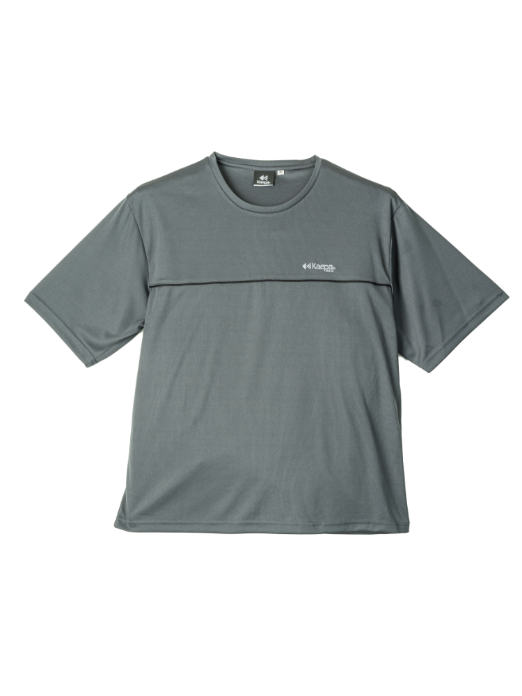 【Kaepa(ケイパ)】マイクロWメッシュクルーネックTシャツ