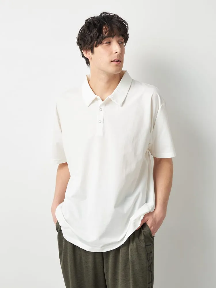 【EVERLAST(エバーラスト)】ストレッチメッシュポロシャツ