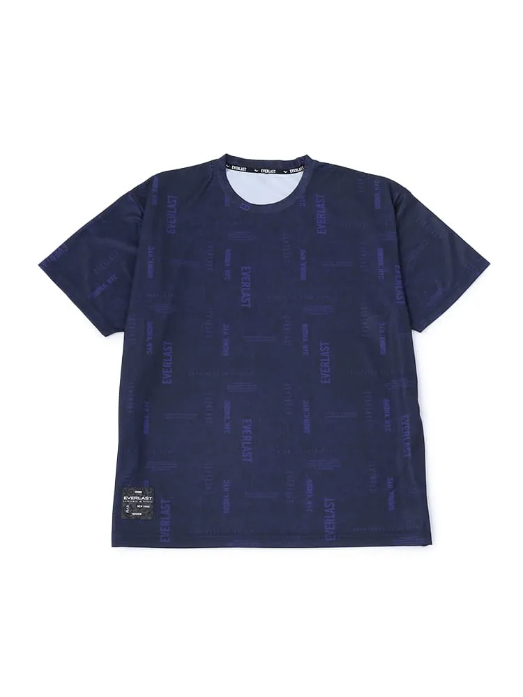 【EVERLAST(エバーラスト)】総柄プリントTシャツ