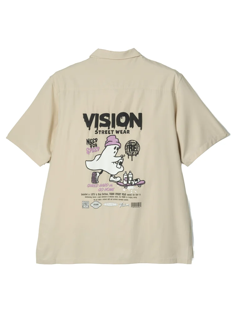 【VISION(ヴィジョン)】ゴーストスケーターシャツ