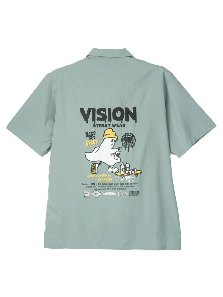 【VISION(ヴィジョン)】ゴーストスケーターシャツ