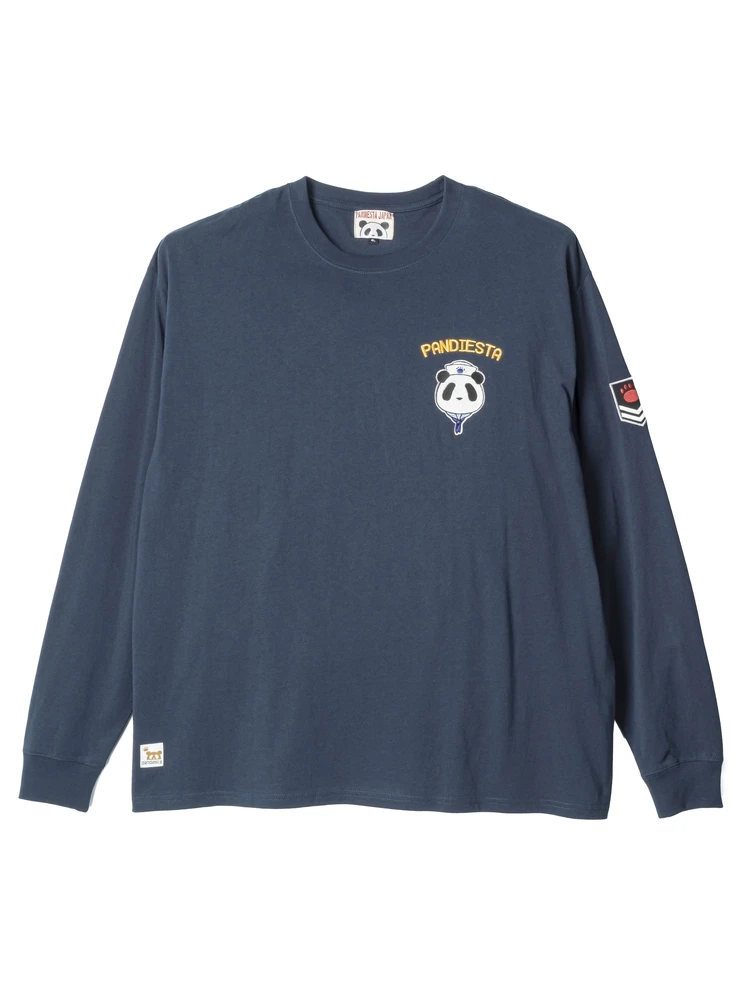 【PANDIESTAJAPAN】パンダ水兵さんロンT大きいサイズ