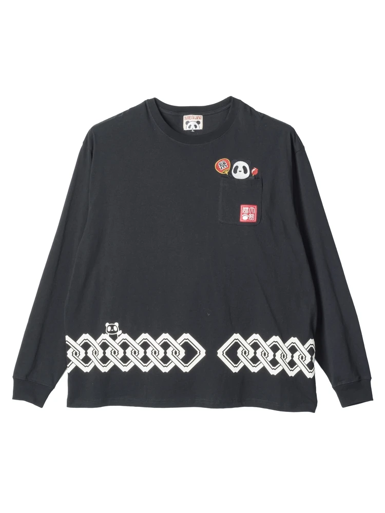 【PANDIESTAJAPAN】熊猫祭ロンT大きいサイズ