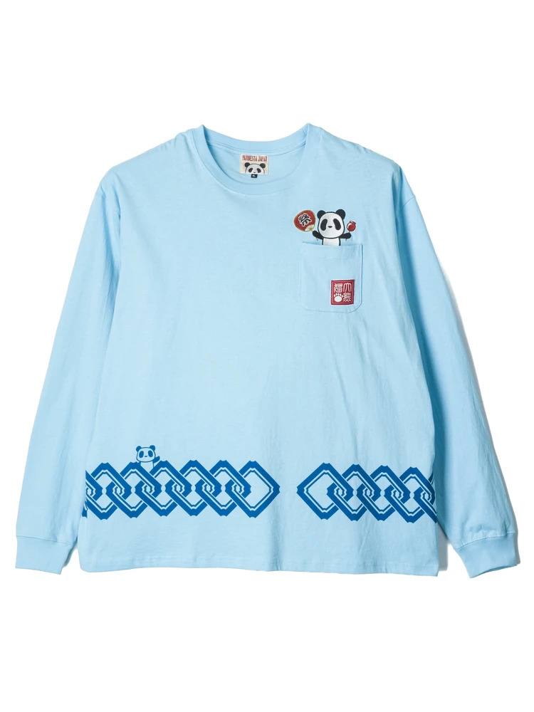【PANDIESTAJAPAN】熊猫祭ロンT大きいサイズ