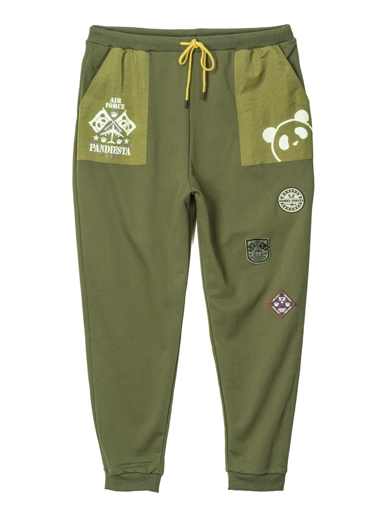 【PANDIESTAJAPAN】ミリタリー切替スウェットパンツ