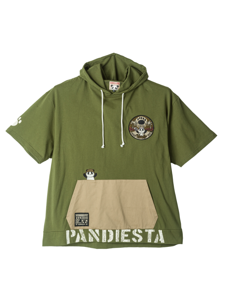 【PANDIESTAJAPAN】アイコンパンダミリタリーパーカー