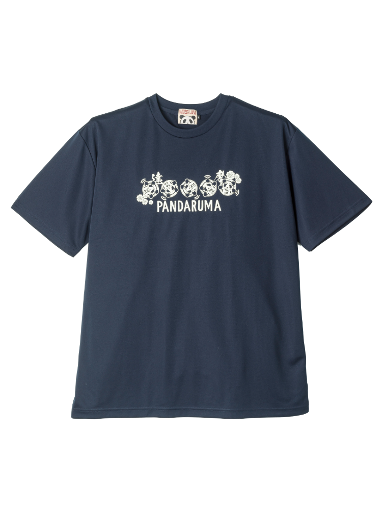 【PANDIESTAJAPAN】ダルマパンダDRYメッシュTシャツ