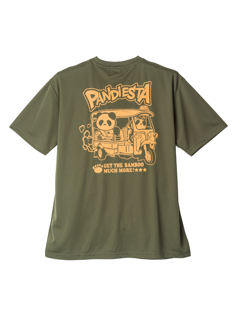 【PANDIESTAJAPAN】トゥクトゥクパンダDRYメッシュTシャツ
