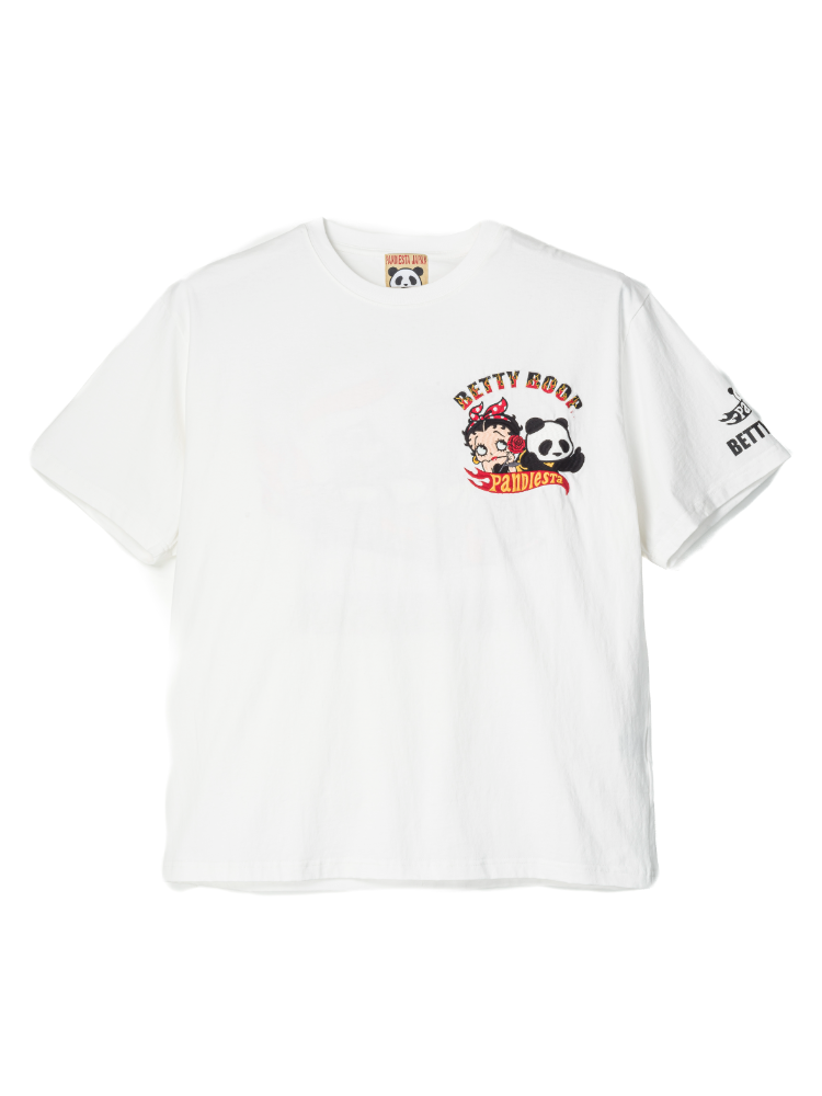 【PANDIESTAJAPAN】イタ車ライドパンダBETTYコラボTシャツ