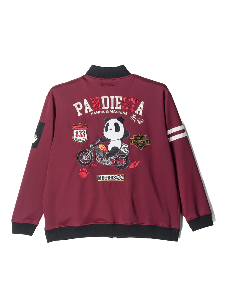 【PANDIESTAJAPAN】バイカーパンダMA-1風ジャージ
