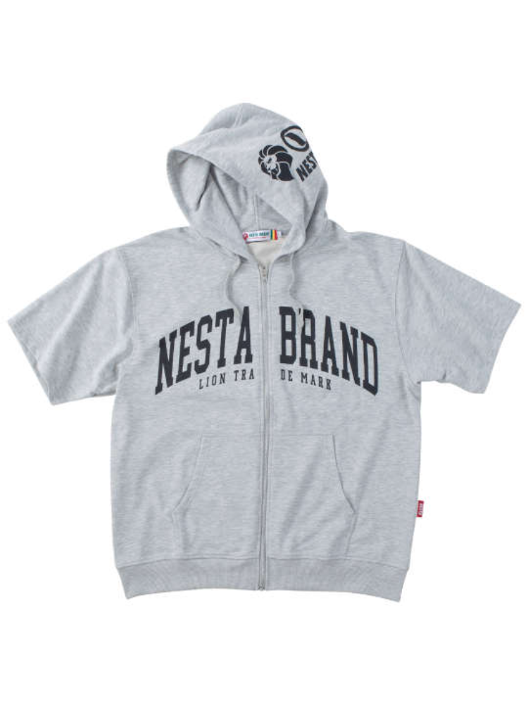 【NESTA-BRAND】ミニ裏毛フルジップパーカー