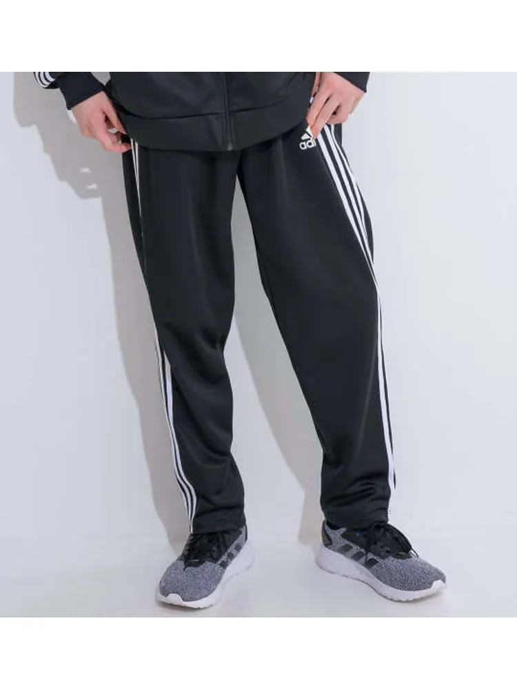 adidas ブラック ウォームアップパンツ Fサイズ ブラック 【adidas(アディダス)】ウォームアップパンツ 大きい