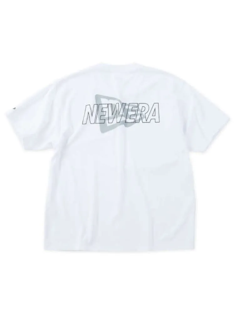 【NEWERA(ニューエラ)】PAオーバーラップロゴ半袖Tシャツ大きいサイズ