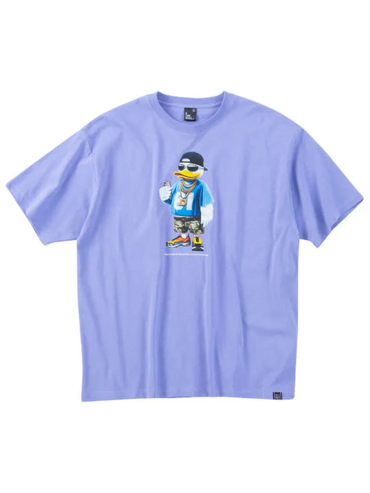 【b-one-soul(ビーワンソウル)】DUCKDUDEストリートスタイル半袖Tシャツ大きいサイズ
