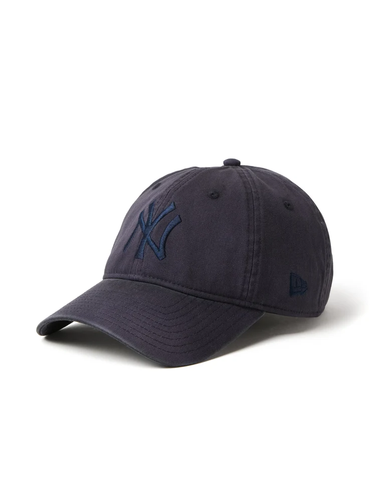 【NEWERA(ニューエラ)】9FORTYニューヨーク・ヤンキースサンフェードキャップネイビー