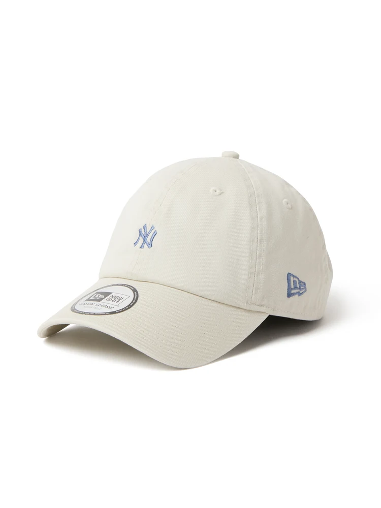 【NEWERA(ニューエラ)】カジュアルクラシックミニロゴキャップオフホワイト