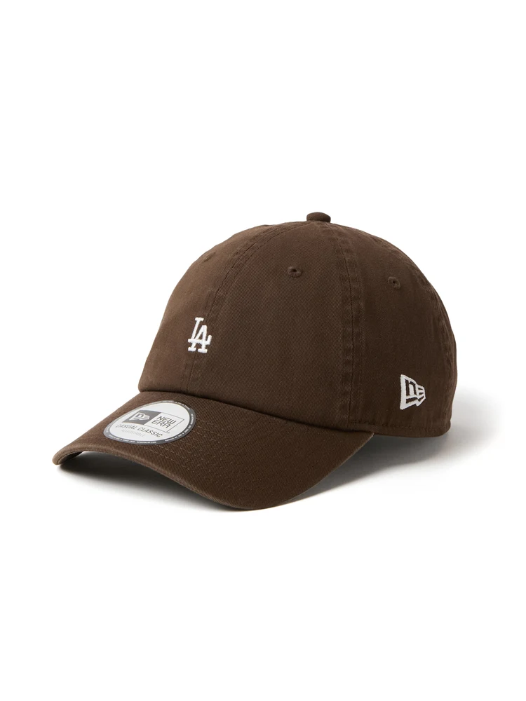 【NEWERA(ニューエラ)】カジュアルクラシックロサンゼルス・ドジャースミニロゴキャップブラウン