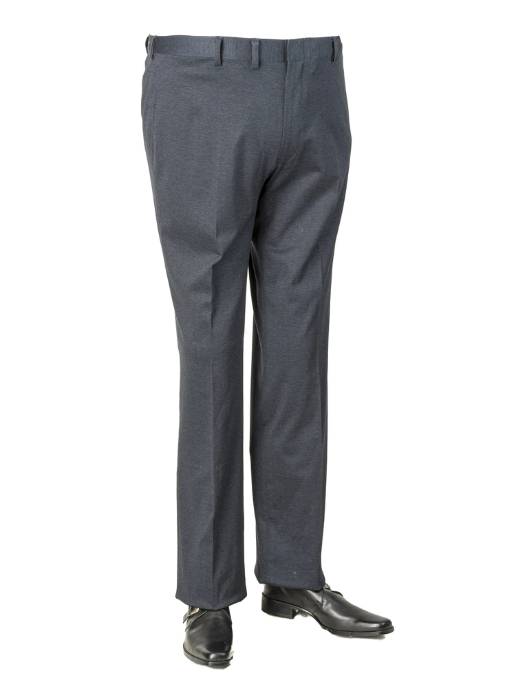 【アーバンワークス】ポンチニット無地調ノータックパンツ大きいサイズ