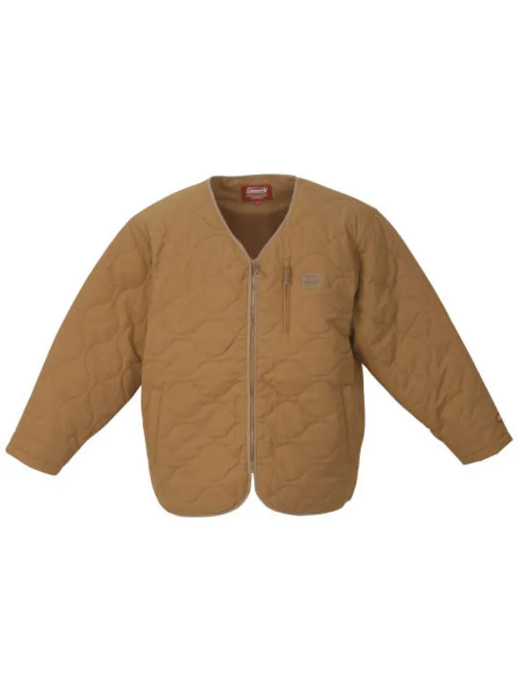 【Coleman(コールマン)】フルダルナイロンリップキルトジャケット＊カタログ商品