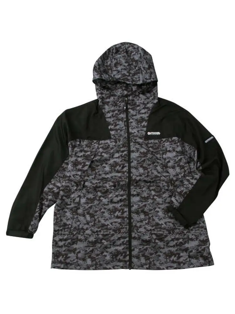【OUTDOORPRODUCTS】【7L-8L】フルダルタフタ裏フィルム+裏メッシュジャケット＊カタログ商品