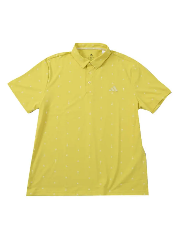 【adidas-golf(アディダスゴルフ)】モノグラム半袖シャツ＊カタログ商品大きいサイズ