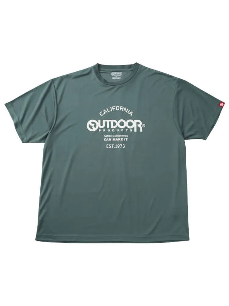 【OUTDOORPRODUCTS】【3L-6L】DRYメッシュ半袖Tシャツ＊カタログ商品大きいサイズ