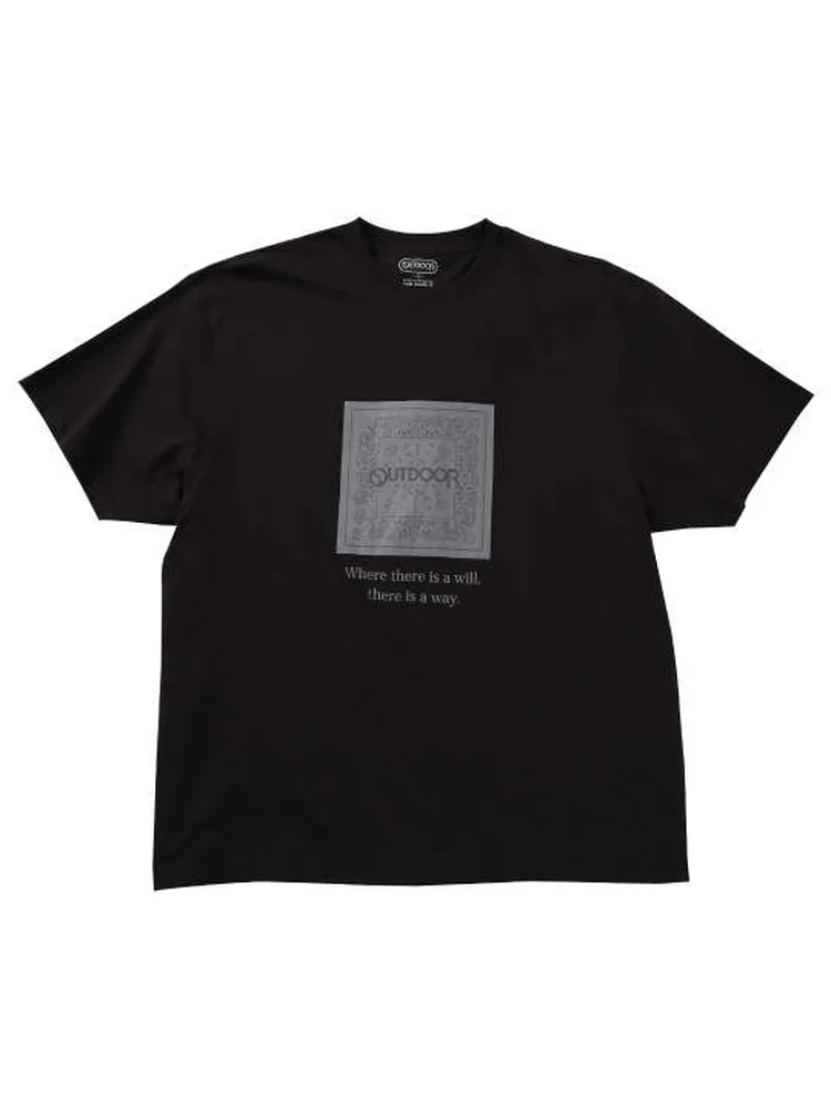【OUTDOORPRODUCTS】【7L-8L】天竺半袖TシャツB＊カタログ商品大きいサイズ