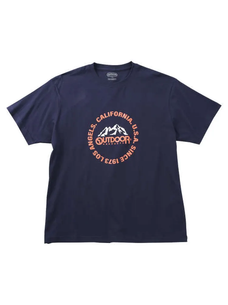 【OUTDOORPRODUCTS】【7L-8L】天竺半袖TシャツC＊カタログ商品大きいサイズ