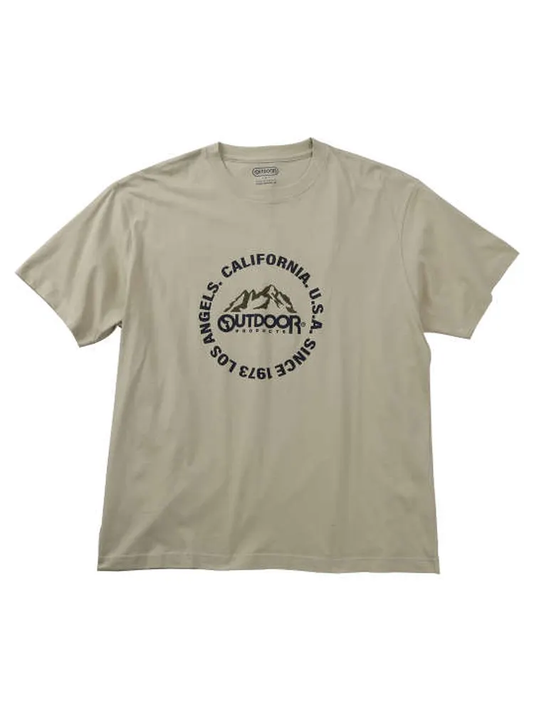 【OUTDOORPRODUCTS】【3L-6L】天竺半袖TシャツC＊カタログ商品大きいサイズ
